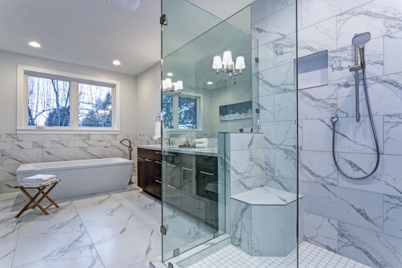 Marble-Style Tile Accents